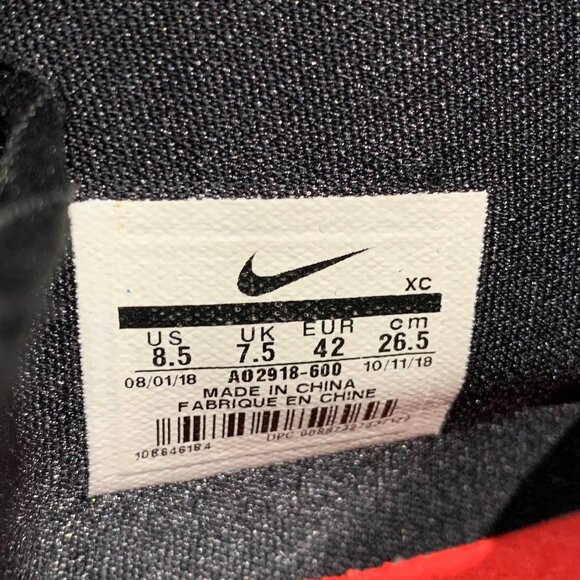 Nike Kyrie 5 Black Red Wolf Grey Basketball Shoes Men’s Size 8.5 AO2918 - Picture 3 of 12